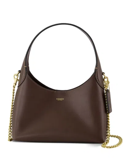 Coach Brooklyn 23 Top-handle Chain-strap Shoulder Bag In Brown
