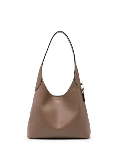 Coach Brooklyn 28 Leather Hobo Bag