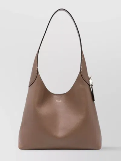 Coach Brooklyn 28 Leather Hobo Bag In Brown