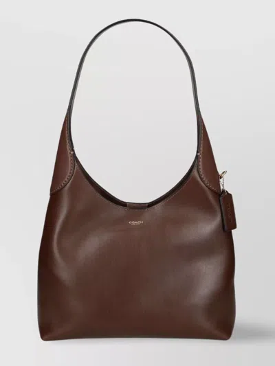 COACH BROOKLYN 28 LEATHER HOBO BAG