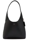Coach Brooklyn 28 Leather Shoulder Bag In Black