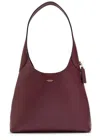 Coach Brooklyn 39 Grained Leather Shoulder Bag In Burgundy