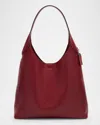 Coach Brooklyn 39 Grain Leather Shoulder Bag In Dark Ruby