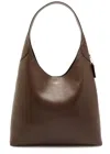 Coach Brooklyn 39 Grained Leather Shoulder Bag In Brown