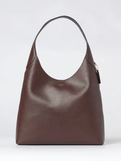 Coach Brooklyn 39 Leather Bag In Brown
