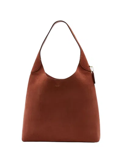 Coach Brooklyn 39 Logo-detail Shoulder Bag In Brown