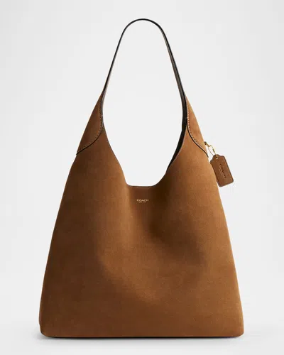 Coach Brooklyn 39 Suede Shoulder Bag