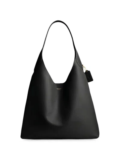 Coach Brooklyn Leather Shoulder Bag In Black