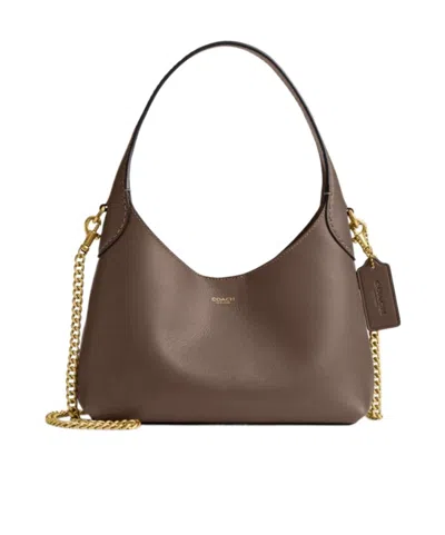Coach Brooklyn Shoulder Bag In Brown