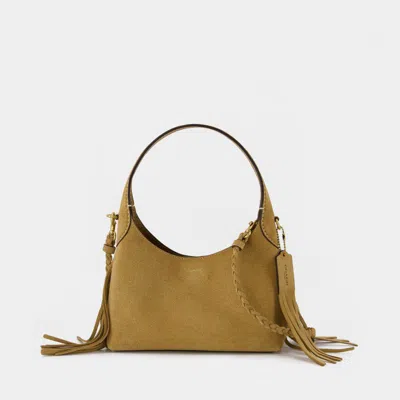 Coach Brooklyn Shoulder Bag 23 In Beige