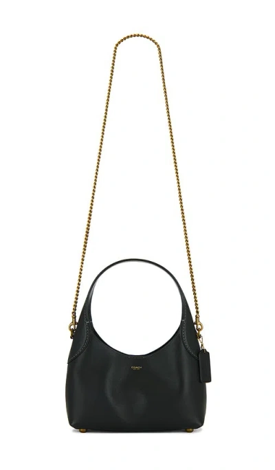 Coach Brooklyn Shoulder Bag 23 In Black