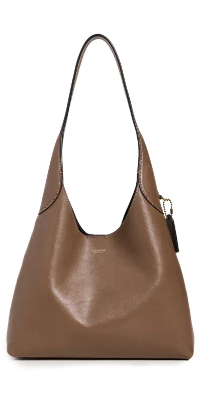 Coach Brooklyn Shoulder Bag 28 B4/dark Stone