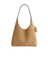 Coach Suede Brooklyn 39 Shoulder Bag In Brown