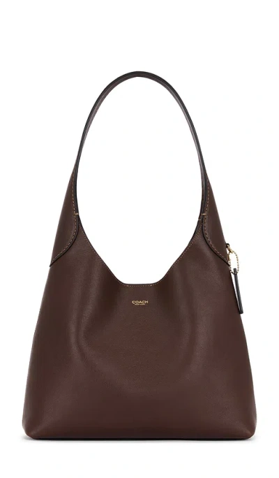 Coach Brooklyn Shoulder Bag 28 In Brown