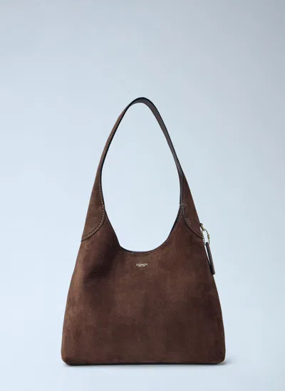 Coach Brooklyn Shoulder Bag 28 In Brown
