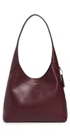 Coach Brooklyn Shoulder Bag 28 Merlot In Burgundy