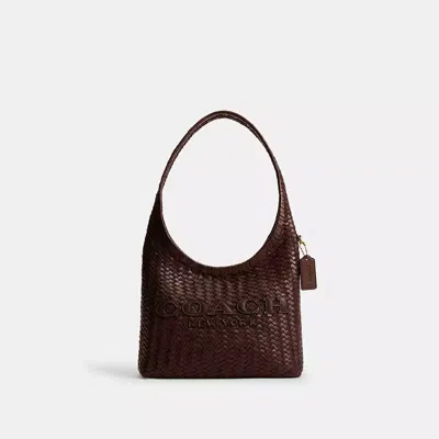 Coach Brooklyn Shoulder Bag 28 In Red