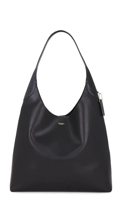 Coach Brooklyn Shoulder Bag 39 In Brass/black