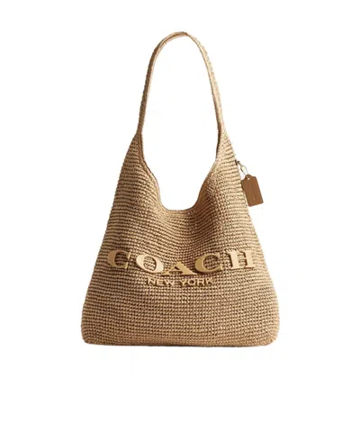 Coach Brooklyn Shoulder Bag 39 In Brown