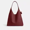Coach Brooklyn 39 Grain Leather Shoulder Bag In Red