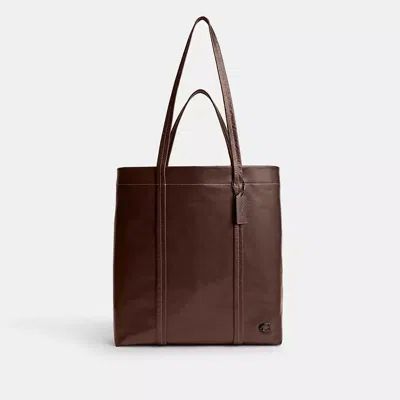 Coach Hall Tote 33 In Maple