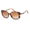 Coach Brown Gradient Square Ladies Sunglasses Hc8376u 512013 56