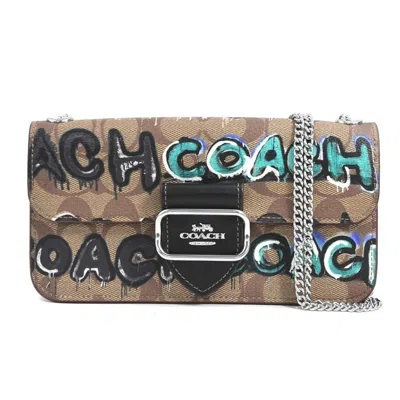 Pre-owned Coach Brown Leather Shoulder Bag ()