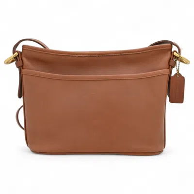 Pre-owned Coach Brown Leather Shoulder Bag ()