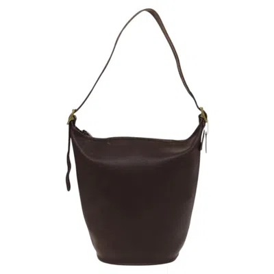 Pre-owned Coach Brown Leather Shoulder Bag ()