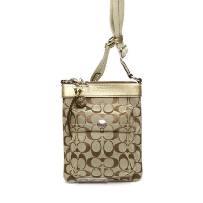 Pre-owned Coach Brown Leather Shoulder Bag ()