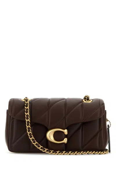Coach Brown Leather Tabby 20 Shoulder Bag