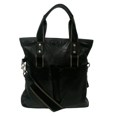 Pre-owned Coach Brown Leather Tote Bag ()