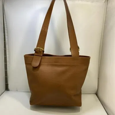 Pre-owned Coach Brown Leather Tote Bag ()