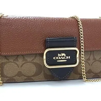 Pre-owned Coach Brown Pvc Leather Shoulder Bag ()