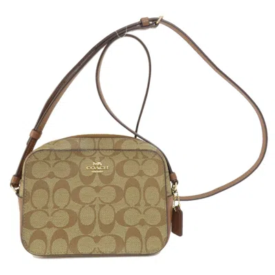 Pre-owned Coach Brown Pvc Shoulder Bag ()