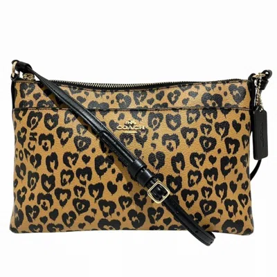 Pre-owned Coach Brown Pvc Shoulder Bag ()