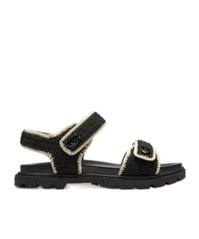Coach Brynn Sandal In Black