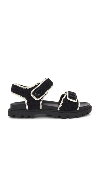 Coach Brynn Sandal In Black