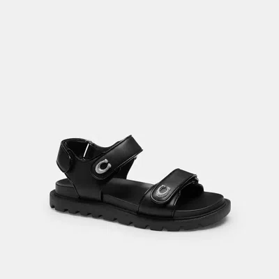 Coach Brynn Sandal In Black