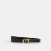 Coach Buckle Cut To Size Belt, 18 Mm In Multi