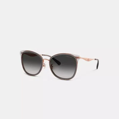 COACH C HARDWARE CAT EYE SUNGLASSES