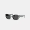 Coach C Hardware Square Cat Eye Sunglasses