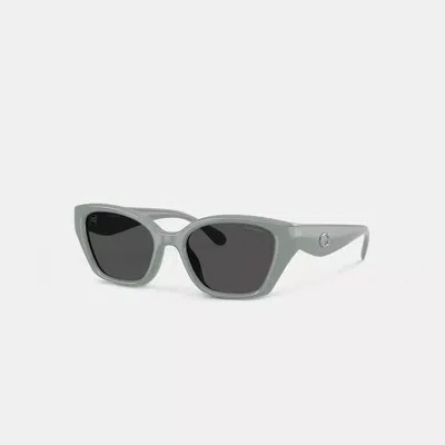 Coach C Hardware Square Cat Eye Sunglasses