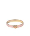Coach C Hinged Bangle Bracelet In Yellow