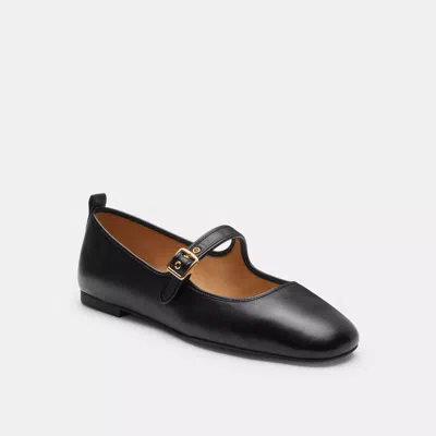 Coach C Rivet Mary Jane In Black