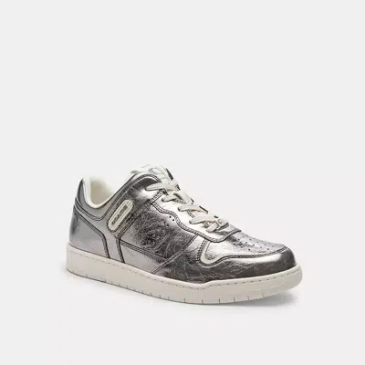 Coach C201 Lowtop-sneaker In Grey