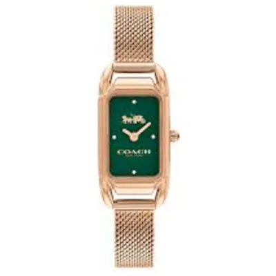 Coach Cadie Women's Watch In Green