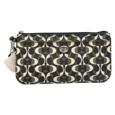 Pre-owned Coach Canvas Clutch Bag ()
