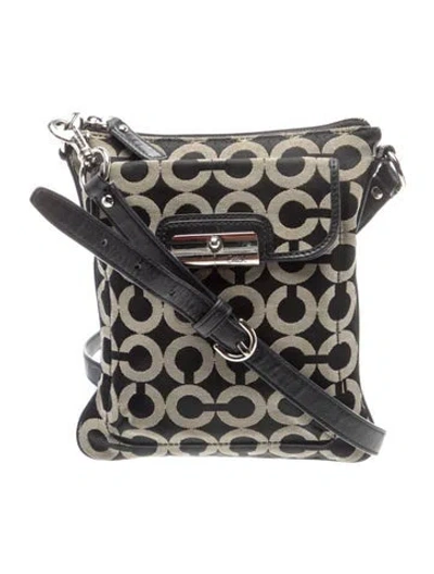 Pre-owned Coach Canvas Crossbody Bag In Multi