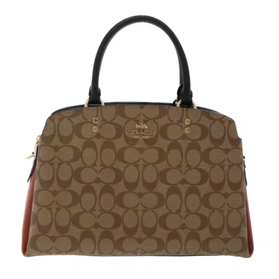 Pre-owned Coach Canvas Handbag () In Beige
